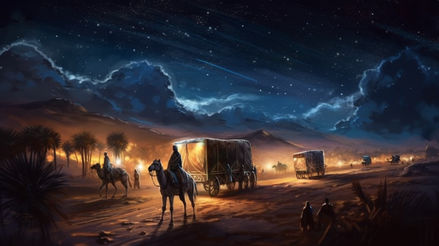 The night caravan attack